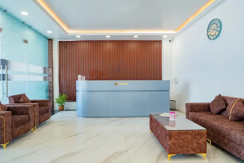 Hotel lobby detail